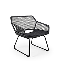 Esta Lounge Chair Black