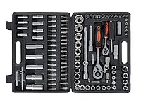 Socket Set with Ratchets, Adapters and Extensions 1/2 and 1/4 in. Drive 108 pcs G10151 HEIDMANN Socket Set with Ratchets, Adapters and Extensions 1/2 and 1/4 in. Drive 108 pcs G10151 HEIDMANN