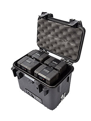 S-4040 | 4-Battery power station box with 48V+24V output S-4040 | 4-Battery power station box with 48V+24V output