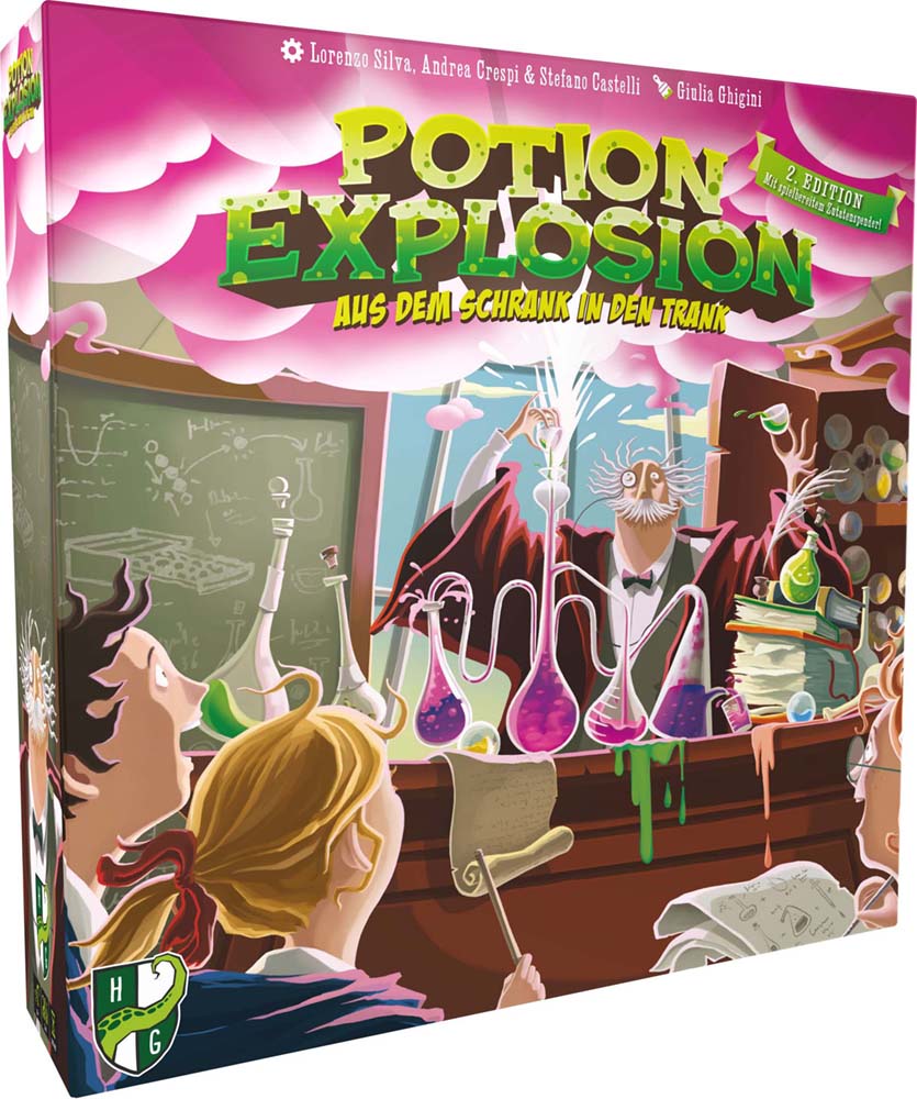 Potion Explosion (2. Edition) DEUTSCH Boxencover Potion Explosion (2. Edition) DEUTSCH Boxencover