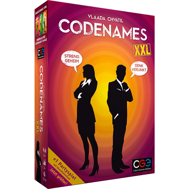 Codenames XXL DEUTSCH Boxcover Codenames XXL DEUTSCH Boxcover