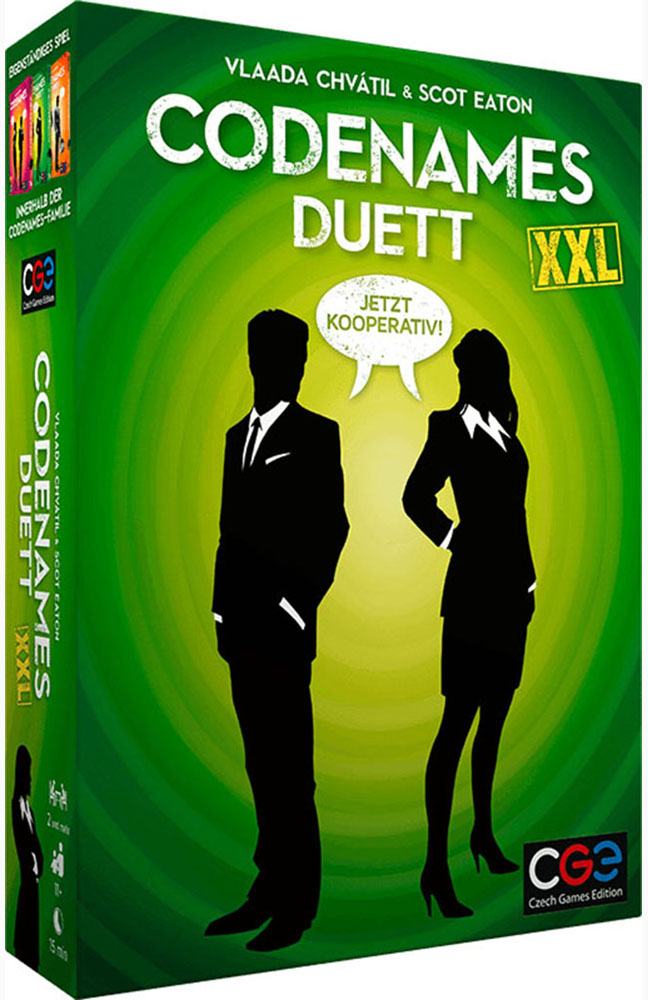 Codenames Duett XXL DEUTSCH Spielcover Codenames Duett XXL DEUTSCH Spielcover