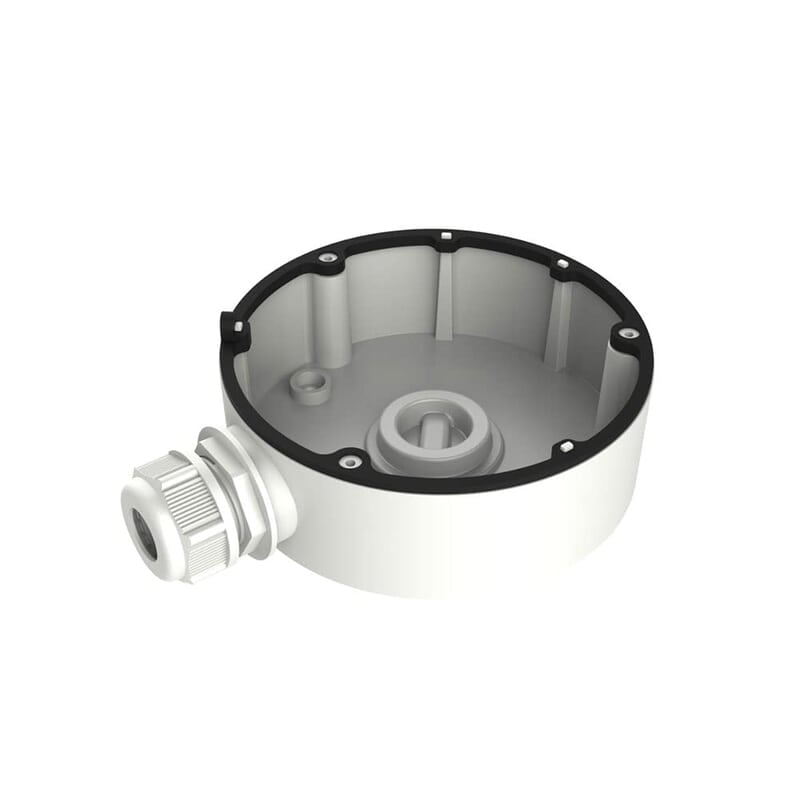 ELV-DS-1280ZJ-DM18 Junction Box Metal For Dome Camera WHITE