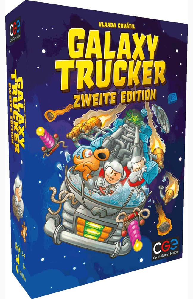 Galaxy Trucker (2. Edition) DEUTSCH Spielcover Galaxy Trucker (2. Edition) DEUTSCH Spielcover