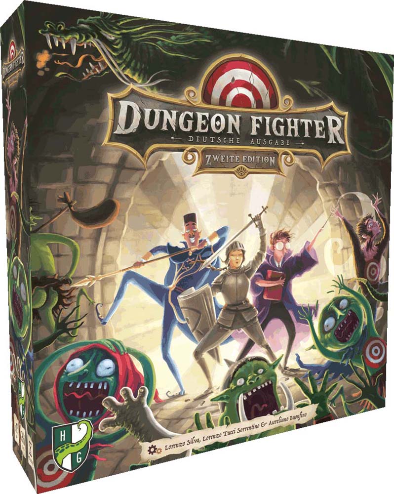 Dungeon Fighter - Zweite Edition DEUTSCH Boxcover Dungeon Fighter - Zweite Edition DEUTSCH Boxcover