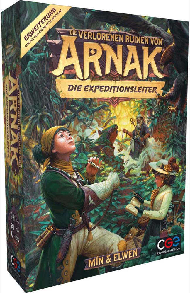 Die verlorenen Ruinen von Arnak: Die Expeditionsleiter Boxcover Die verlorenen Ruinen von Arnak: Die Expeditionsleiter Boxcover