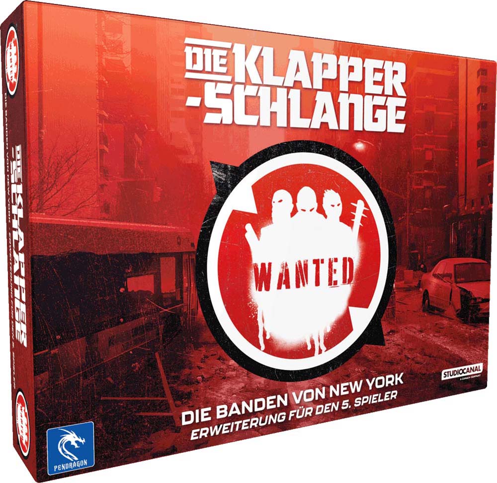 Die Klapperschlange: Die Banden von New York Boxencover Die Klapperschlange: Die Banden von New York Boxencover