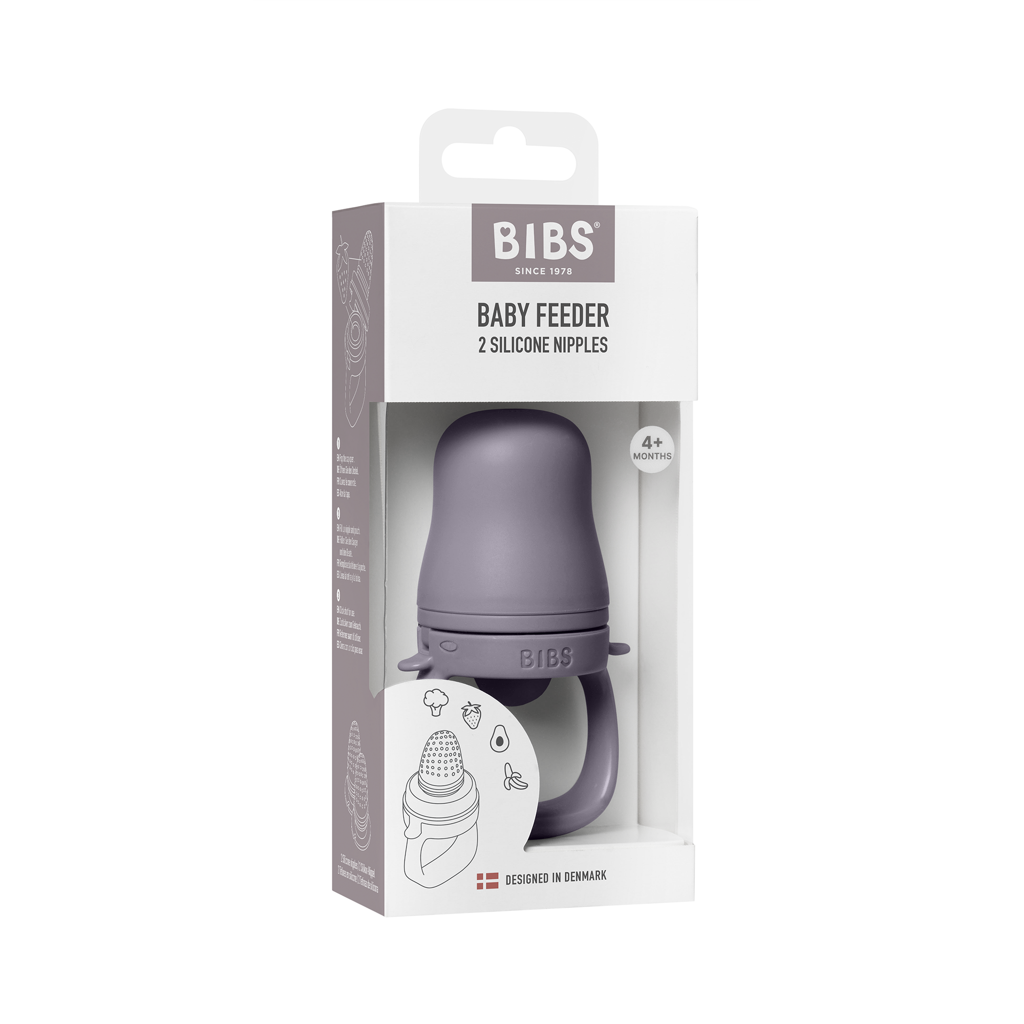BIBS Baby Feeder Fossil Grey BIBS Baby Feeder Fossil Grey