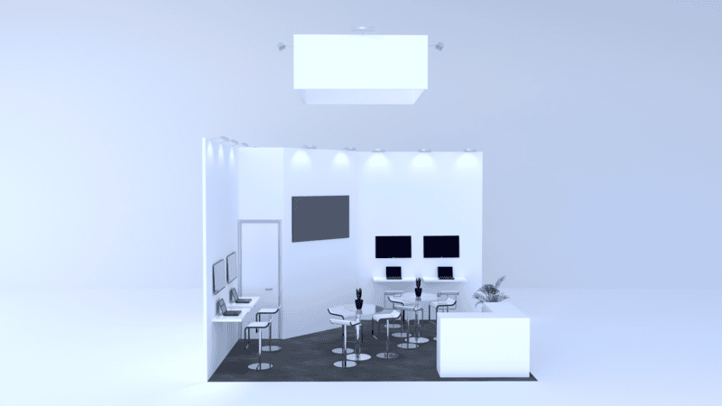 Messestand Lissabon 5.5x5m | Messebauer Berlin Messestand Lissabon 5.5x5m | Messebauer Berlin