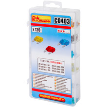 MINI FUSES 120 PCS. RICHMANN C0403