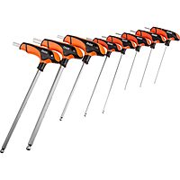 T Shape hex Keys Set 8pcs, Ball end tip Richmann C6605