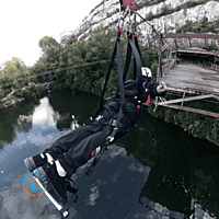 Superman Zipline Harness Superman Zipline Harness