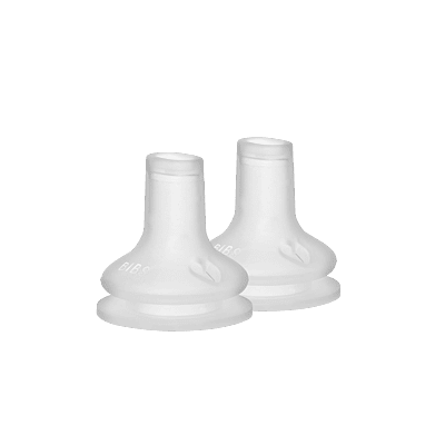 BIBS Baby  Bottle Spout Silicone 2 pack