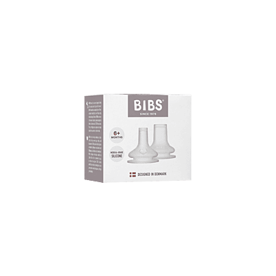 BIBS Baby  Bottle Spout Silicone 2 pack