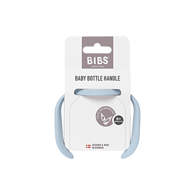 BIBS Baby Bottle Handle Baby Blue