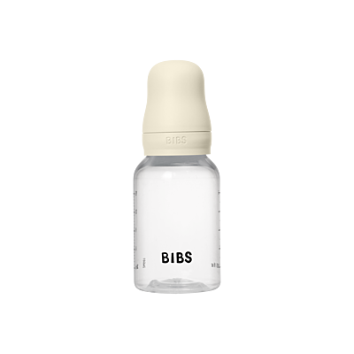 Bibs Baby Bottle Round Latex 1 pack 150ml Slow Flow Ivory Bibs Baby Bottle Round Latex 1 pack 150ml Slow Flow Ivory