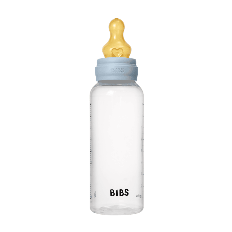 Bibs Baby Bottle Round Latex 1 pack 270ml Medium Flow Baby Blue Bibs Baby Bottle Round Latex 1 pack 270ml Medium Flow Baby Blue