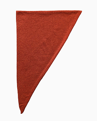 Copie de Triangle Cachemire - rouille