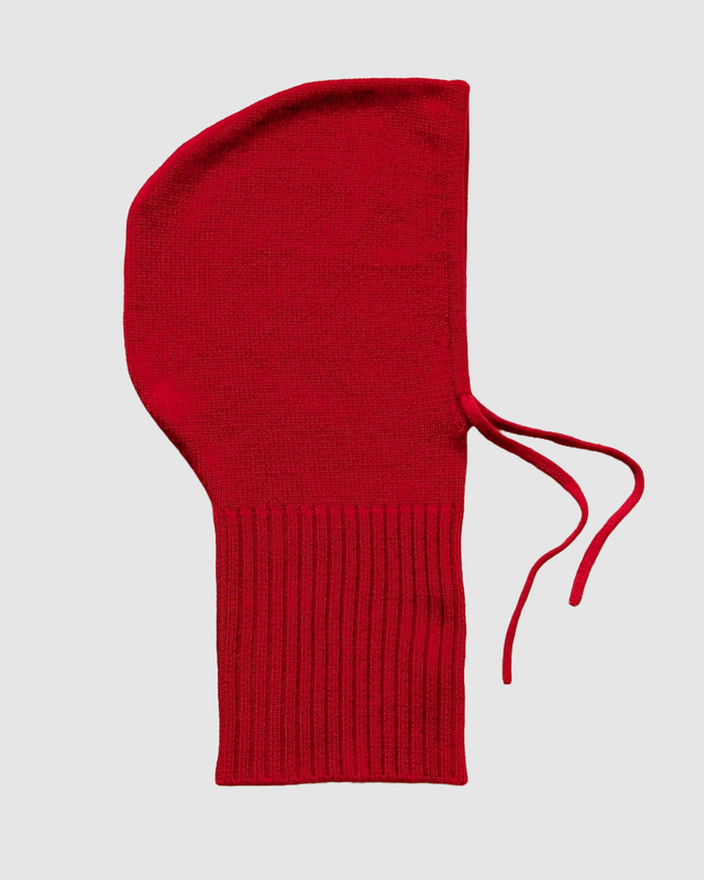 Cagoule Cachemire - rouge Cagoule Cachemire - rouge