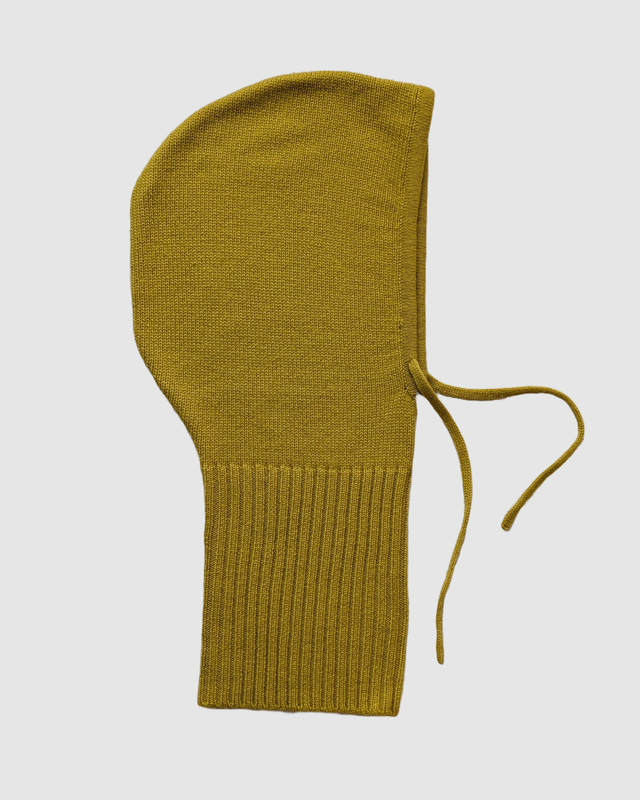 Cagoule Cachemire - vert doré Cagoule Cachemire - vert doré