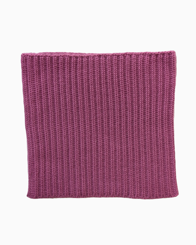 Tour de cou Cachemire - violet colombin Tour de cou Cachemire - violet colombin