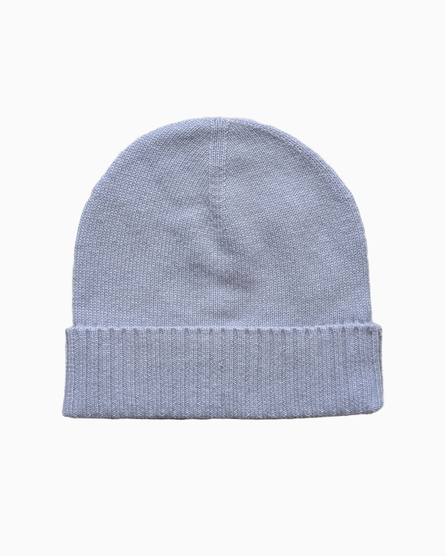 Bonnet Cachemire - bleu layette Bonnet Cachemire - bleu layette