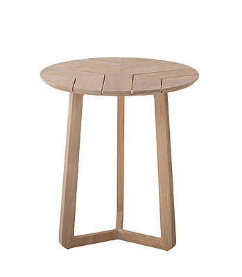 Atrani Bar Table D80cm Teak