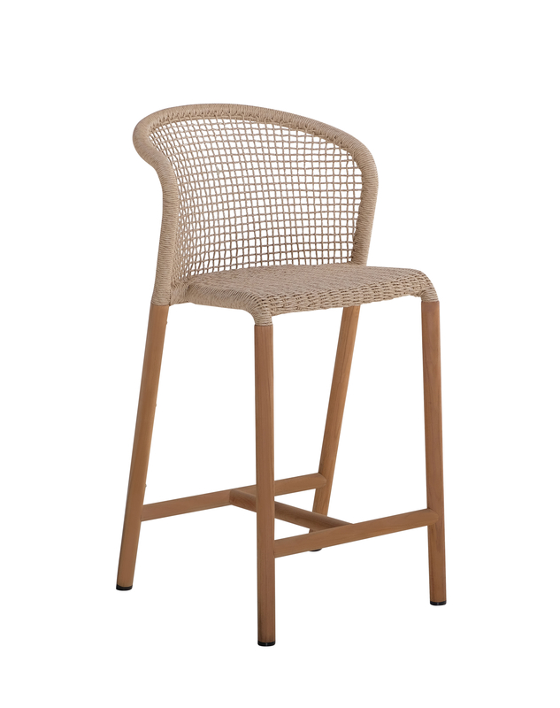 Barletta Teak Bar Stool