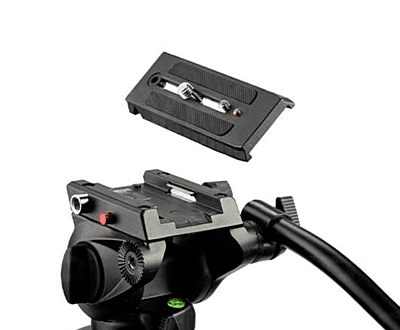 TH150 | Fluid Video Head with 15kg Payload, Swivel Arm and 75mm Ball fiat fitting