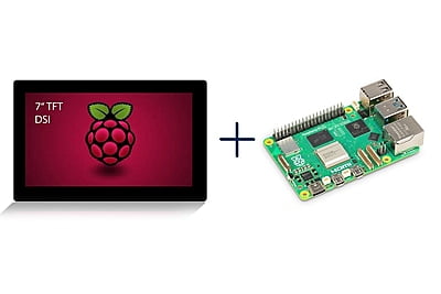 *Bundle* 7" DSI Touch Display Kit with Raspberry Pi 5 (4GB)