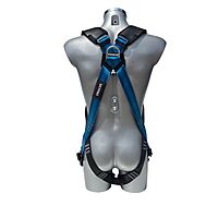 Skypro SP-111-QRB veiligheidsharnas – 1-punts, zwart/blauw XXL