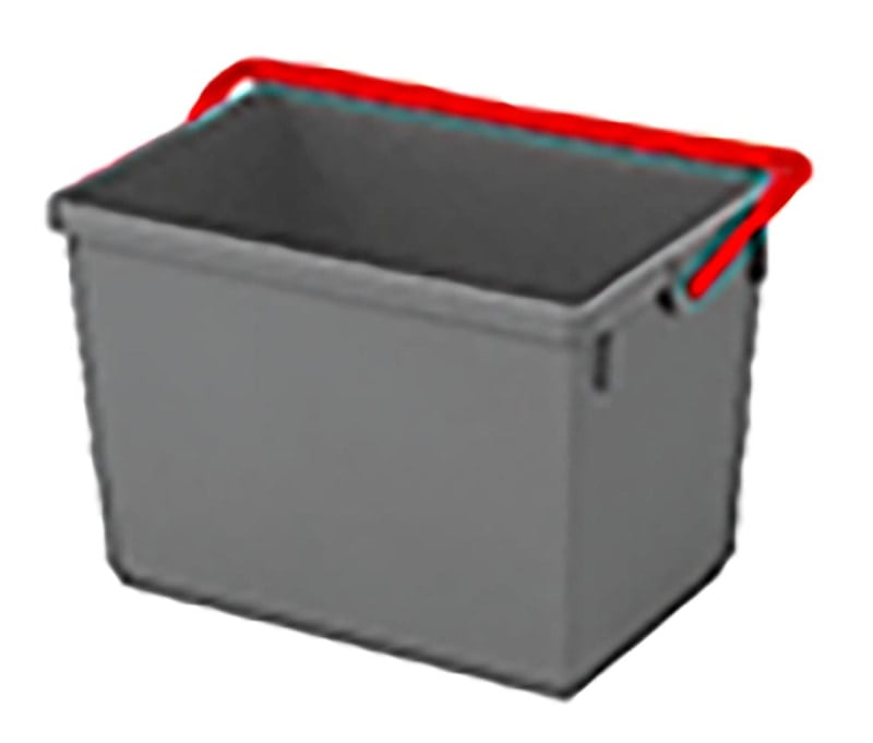 10 Liter Eimer | grau | mit Farbcodierung 10 Liter Eimer | grau | mit Farbcodierung