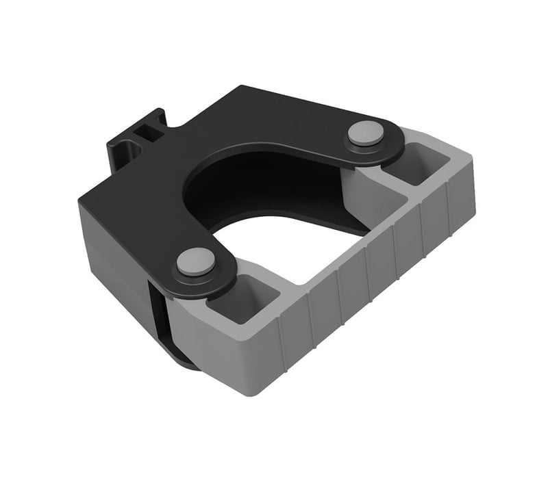 Toolflex Halterung für Stiele von ø 20 - 30 mm | T-Slot