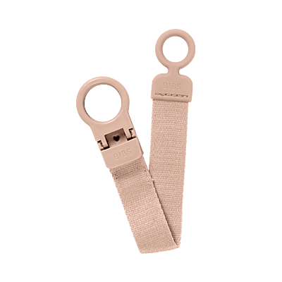 Bibs Pacifier Clip Loop Blush Bibs Pacifier Clip Loop Blush