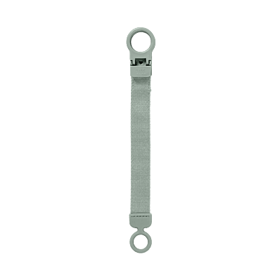 Bibs Pacifier Clip Loop Sage