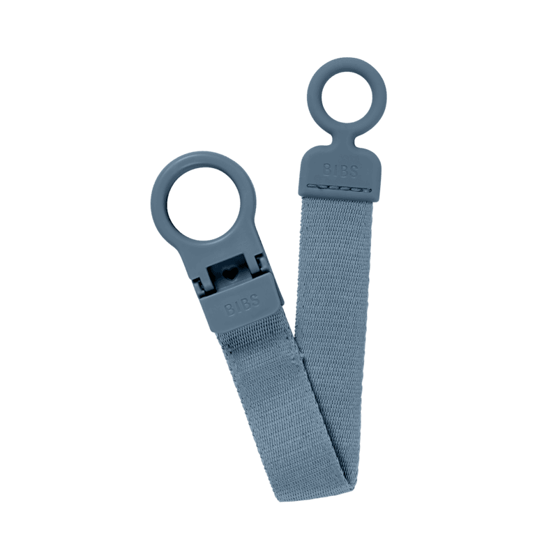 Bibs Pacifier Clip Loop Petrol
