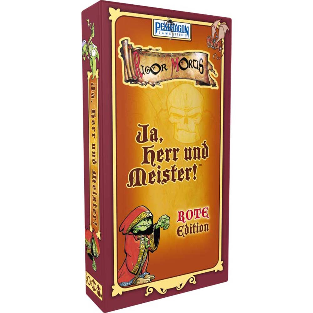 Ja, Herr und Meister! (Rote Edition) DEUTSCH Boxcover Ja, Herr und Meister! (Rote Edition) DEUTSCH Boxcover