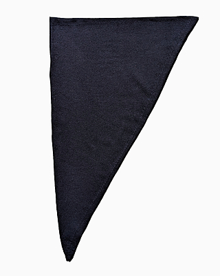 Triangle Cachemire - bleu nuit