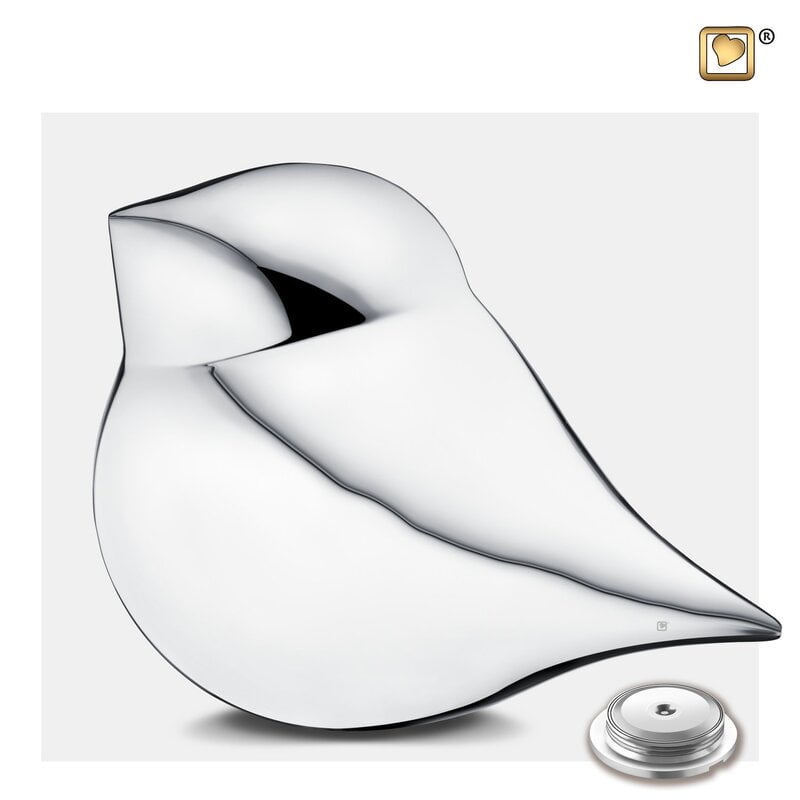 Soul Bird Urn Zilver – Man Soul Bird Urn Zilver – Man