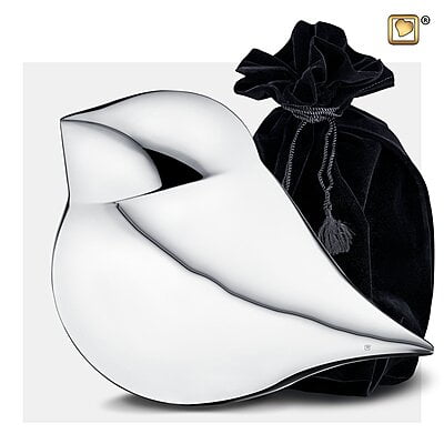 Soul Bird Urn Zilver – Man Soul Bird Urn Zilver – Man