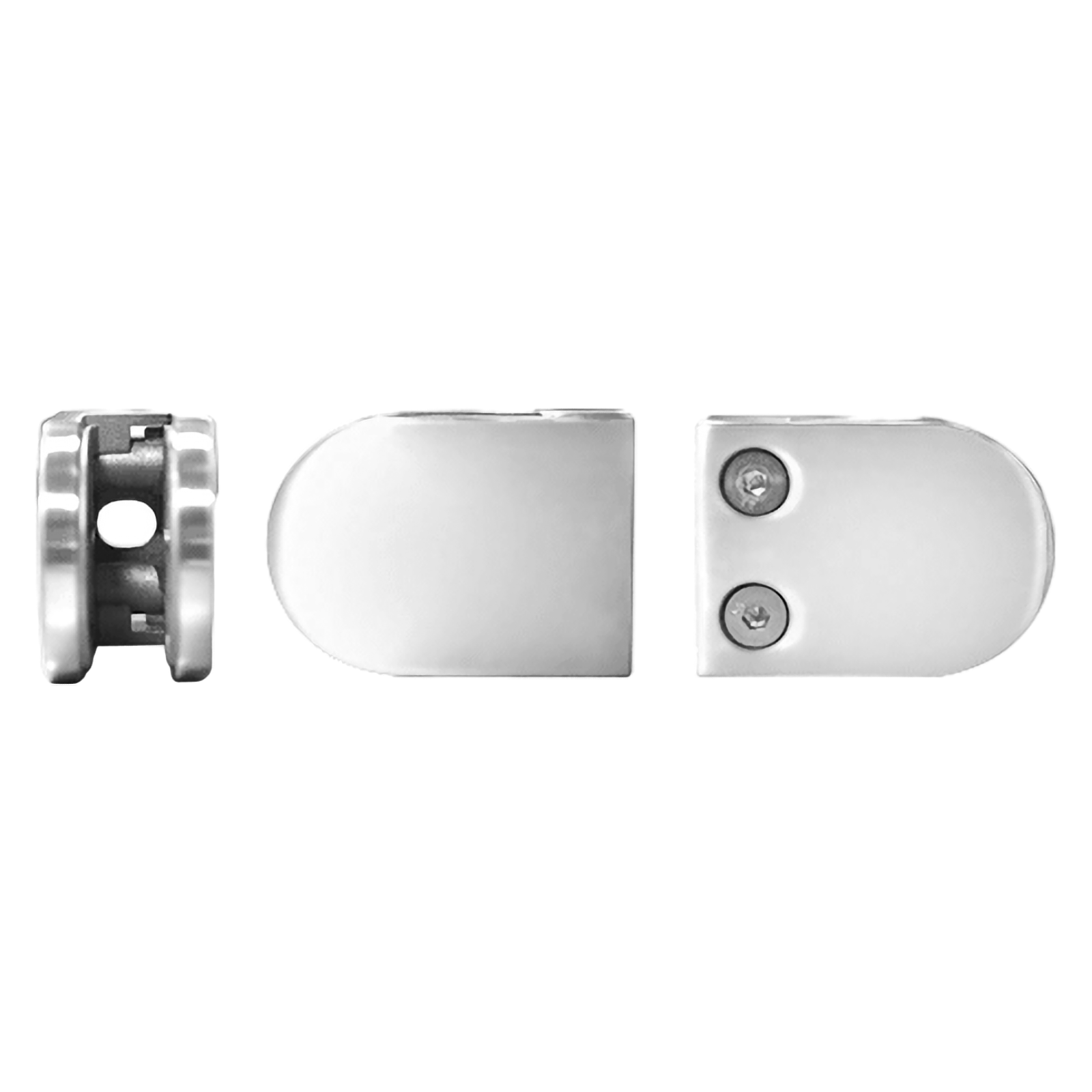 D Clamp Flat Back (63x45mm)