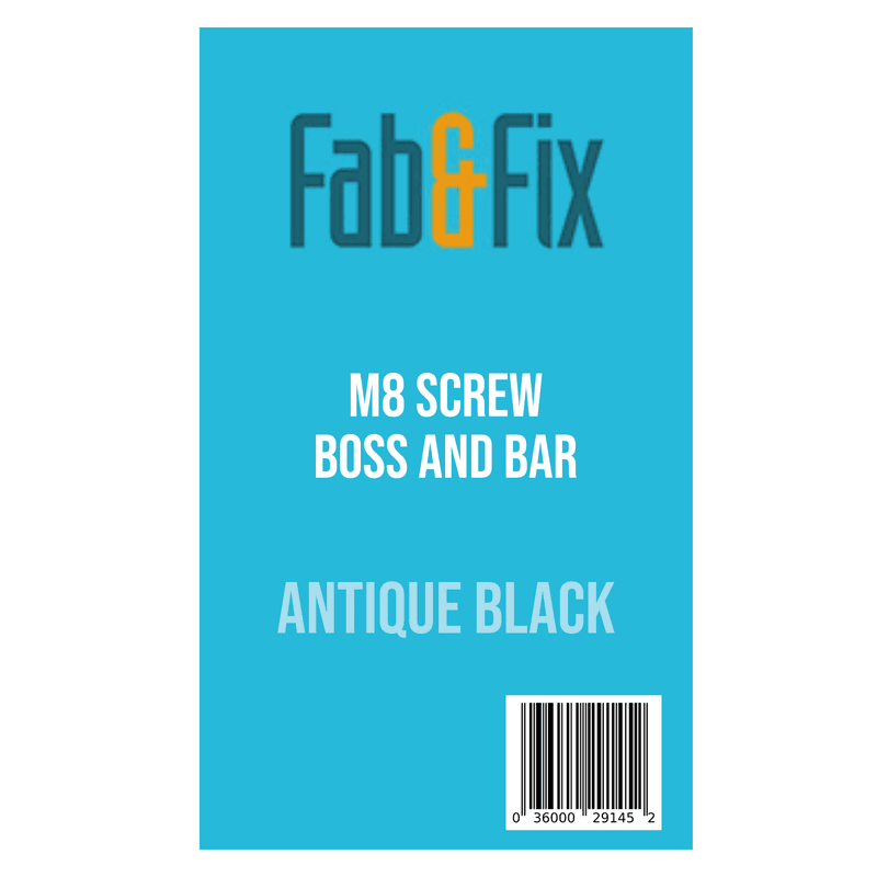 M8 Screw Boss and Bar