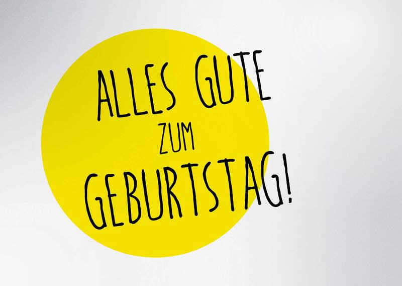 Postkarte "Alles Gute zum Geburtstag" Postkarte "Alles Gute zum Geburtstag"