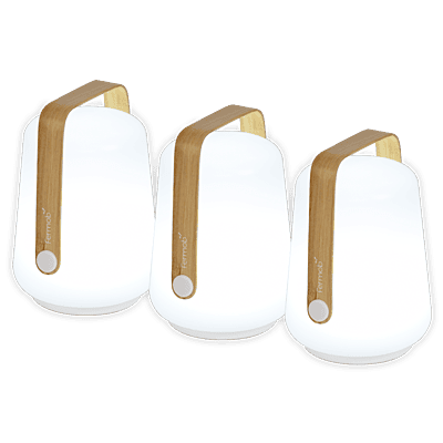 Balad Bamboo H 12 Lamp Set of 3