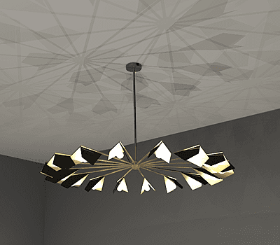Vespertilio Chandelier 2