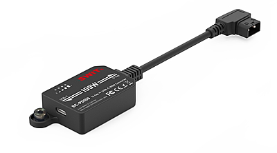 BC-PD100 | D-tap to USB-C 100W Bi-directional Converter Adaptor with screw bolt BC-PD100 | D-tap to USB-C 100W Bi-directional Converter Adaptor with screw bolt