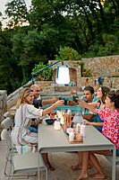 Bellevie Table 196x90cm with Storage