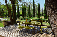 Bellevie Bench with Backrest