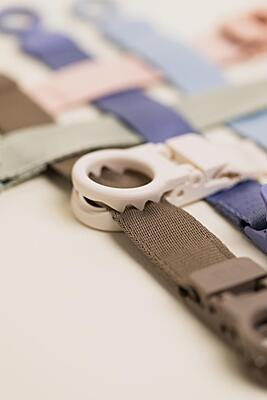 Bibs Pacifier Clip Loop Ivory Bibs Pacifier Clip Loop Ivory