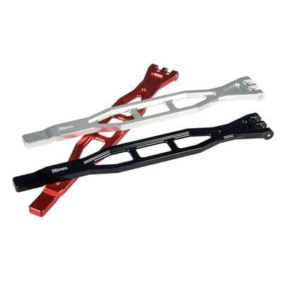 Alloy Traxxas TRX4 Battery Strap Upgrade Aluminium Hop Up Red Black Alloy Traxxas TRX4 Battery Strap Upgrade Aluminium Hop Up Red Black